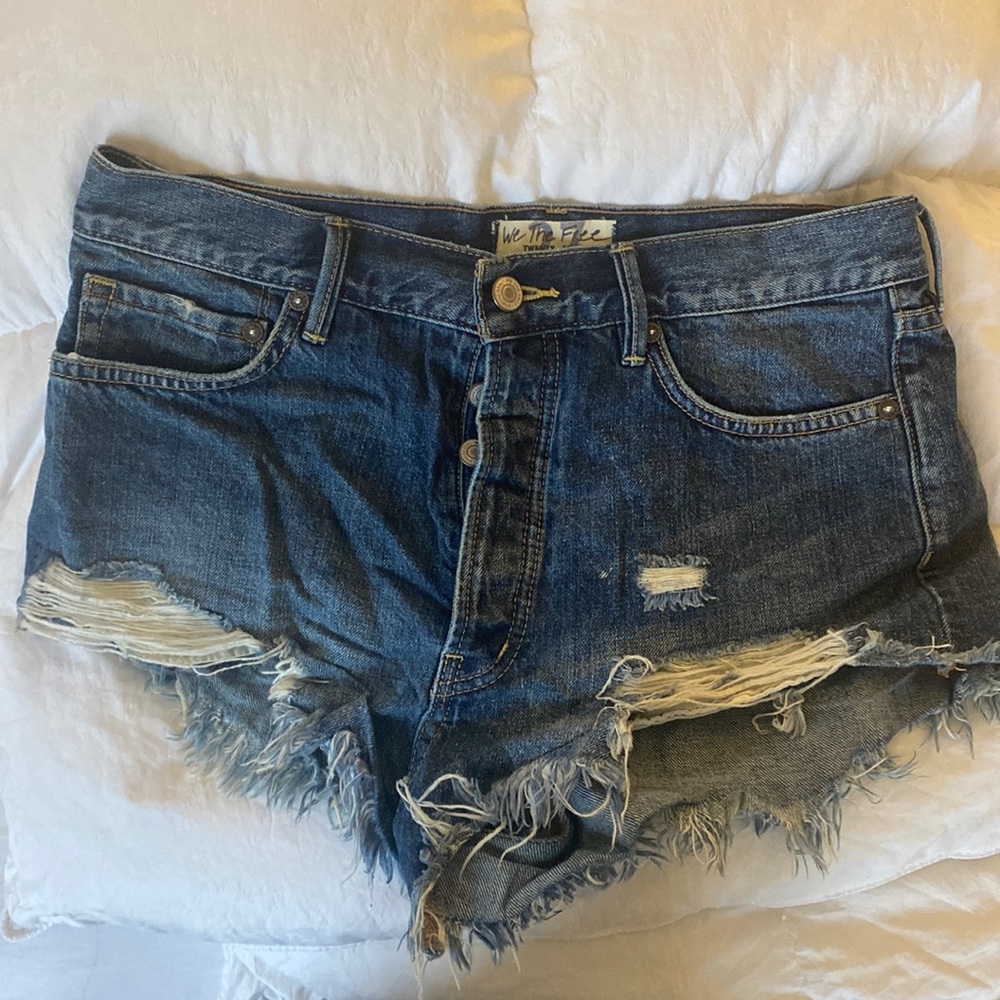 We the Free denim shorts